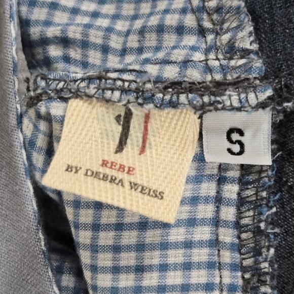 Rebe By Debra Weiss Green and Gray Handmade In USA  Dress Size Small - Picture 8 of 12